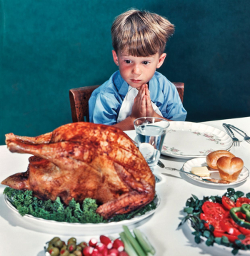 Norman Rockwell Thanksgiving Blessing